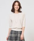 J.PRESS LADIES S BASIC HT COTTON クルーネック ニット