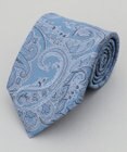 GOTAIRIKU 【日本製】西陣ネクタイ_サックスブルー系