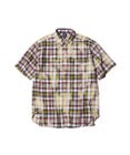 J.PRESS MEN 【J.PRESS ORIGINALS】India Madras Discharge Print Pullover Shirt / Baggy Fit