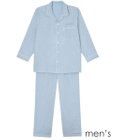 ワコール／睡眠科学 【メンズパジャマ】　三重ガーゼ　ロング袖・ロングパンツ　睡眠科学／ワコール　YGX553