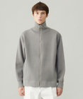 UNFILO MENS 【男女兼用/新色追加】スウェットライク ジップ タートルネックニット [24年秋冬商品]