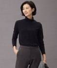 J.PRESS LADIES ウールジャージー  タートルネック カットソー