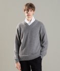JOSEPH HOMME ファインアルパカ　Vネックニット