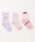 ANY KIDS 【3点セット】ソックス (ウサギパステル)