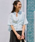 23区 L 【Oggi7月号掲載/洗える】LIBECOリネン クロップド デザイン シャツ