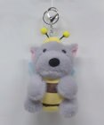 WEGO みつばちわんこぬいぐるみキーホルダー