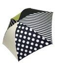 +RING 【UVカット90%以上】【数量限定】レディース向け  折傘 55cm BLK T1232