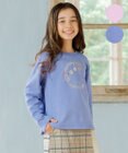 組曲 KIDS 【150-160㎝】オーナメント刺繍 トレーナー