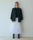 NAVE 【Nave・洗える】チュールフレアースカート