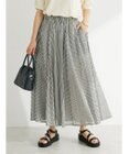 Green Parks インド綿　ふんわりボイルロングスカート