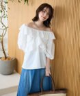 Green Parks ２ｗａｙ　フリルショートスリーブブラウス