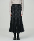 GRACE CONTINENTAL レースレイヤードチュールスカート