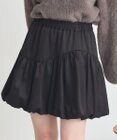 earth music&ecology ラウンド切り替えバルーンミニスカート