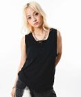 WEGO 【ユニセックス着用ITEM】ヘンリーネックタンクトップ