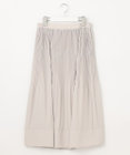 自由区 【ご好評につき追加生産・セットアップ対応・洗える】ライトサテンプリーツ スカート