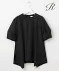 23区 L 【R(アール)】ウールトロストレッチ ランタンスリーブブラウス