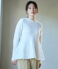 #Newans 【洗える】フレアシルエットチュニックニット