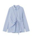 CRAFT STANDARD BOUTIQUE ベルト付きカシュクールシャツ