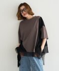 YECCA VECCA 裾アシメデザインプルオーバー