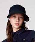 23区GOLF 大人気完売アイテムが今年も登場！【WOMEN】【洗える】ブレード×レース キャップ