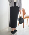ANY SIS 【洗える・セットアップ可】アンチピリング総針ニット スカート
