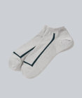 WHITE MAILS 【UNISEX】PAPER LINE ANKLE ソックス
