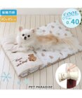 PET PARADISE ペットパラダイス クールロールマット 《くまちゃん 水玉柄》 小型犬
