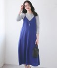23区 S 【SLOW/一部店舗限定】キュプラフィブリルクロス キャミ ワンピース