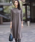 J.PRESS LADIES S 【洗える】EASY WOOL ニット ワンピース