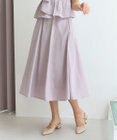Feroux 【セットアップ対応・洗える】タフタフレア スカート