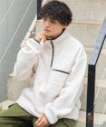 WEGO フリース ハーフZIPプルオーバー
