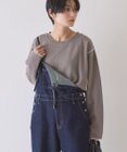 AMERICAN HOLIC 【WEB限定】ワッフル配色メロープルオーバー