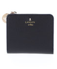 LANVIN en Bleu リム 二つ折りコンパクト財布