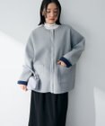 Green Parks リングドットニットコーディガン