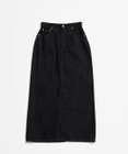 LENO DENIM SKIRT　デニムマキシスカート