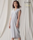 BEIGE， 【L-size】CINDY / Vネックドレス