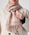 Paul Smith オンブレ リバーシブル チェック マフラー