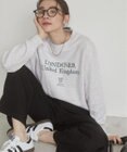 WEGO 【ANGIE VINTAGE】カレッジロゴスウェット