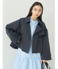 earth music&ecology ショートトレンチコート