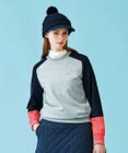23区GOLF 【WOMEN】【洗える】トロンプルイユ ニット