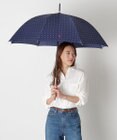 MOONBAT POLO RALPH LAUREN（ポロ ラルフローレン)ドット×ロゴ 雨傘 長傘