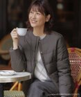 J.PRESS LADIES 【洗える】ライトダウン ノーカラー ジャケット