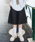 WEGO 【ユニセックス着用ITEM/ウエストゴム/SMLサイズ展開】イージーコットンハーフパンツ