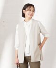 J.PRESS LADIES 【洗える】Hari-Puru jersey ジレ