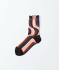 TRICOTE WAVE STRIPE SOCKS／ウェーブストライプソックス