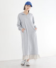 earth music&ecology レイヤーヘムワンピース