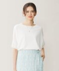 自由区 【WEB限定カラーあり・接触冷感・UVカット】クレープストレッチドルマン ニット