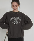 WEGO 【ANGIE VINTAGE】カレッジロゴスウェット