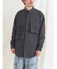 CRAFT STANDARD BOUTIQUE ポリエステルツイルポケッタブルシャツ