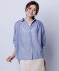ANY SIS S 【洗える】リネンライクシアーローン ブラウス
